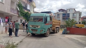 Bursa’da hafriyat kamyonunun çarptığı 6 yaşındaki çocuk ağır yaralandı