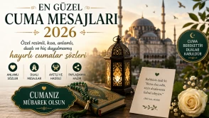 EN GÜZEL CUMA MESAJLARI 2026: Özel resimli, kısa, anlamlı, dualı ve hiç duyulmamış hayırlı cumalar sözleri
