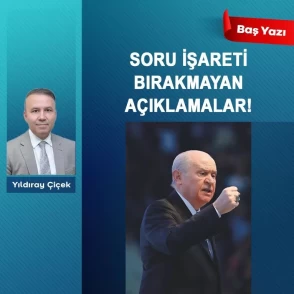 Soru işareti bırakmayan açıklamalar!