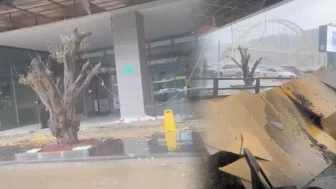 Batman’ı sel vurdu!