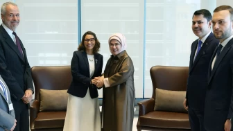 Emine Erdoğan Brezilya Devlet Başkanı’nın eşi Silva ile görüştü