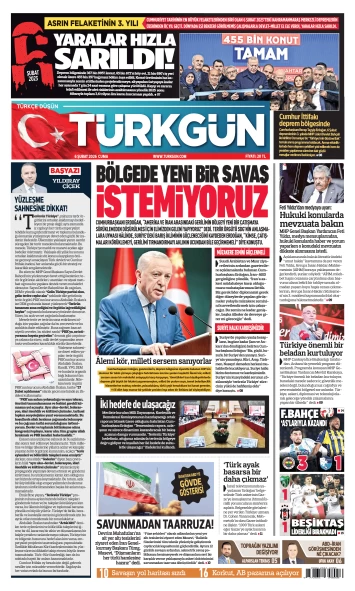 Türkgün Gazetesi 6 Şubat 2026