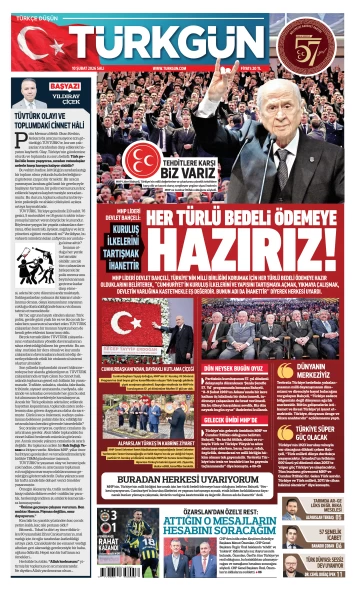 Türkgün Gazetesi 10 Şubat 2026
