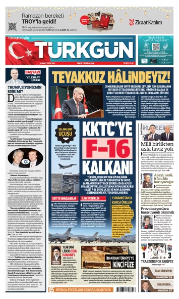 Türkgün Gazetesi 10 Mart 2026
