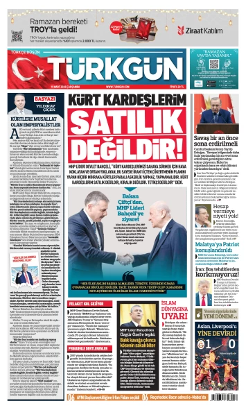 Türkgün Gazetesi 11 Mart 2026
