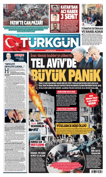 Türkgün Gazetesi 23 Mart 2026