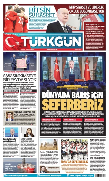 Türkgün Gazetesi 28 Mart 2026