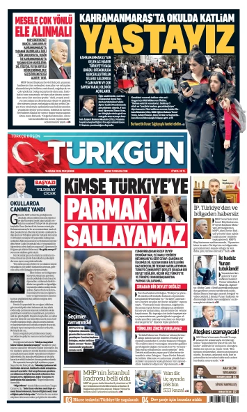 Türkgün Gazetesi 16 Nisan 2026