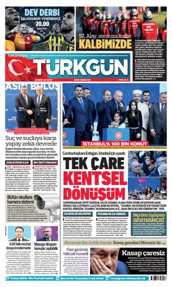 Türkgün Gazetesi 26 Nisan 2026