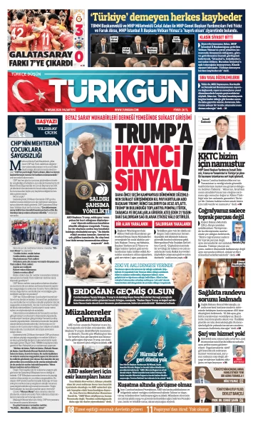 Türkgün Gazetesi 27 Nisan 2026