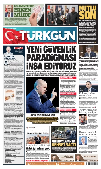 Türkgün Gazetesi 30 Nisan 2026