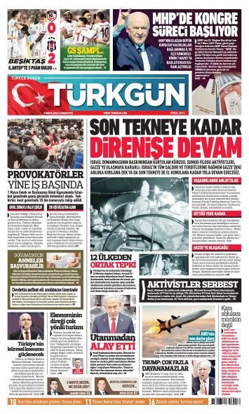 Türkgün Gazetesi 2 Mayıs 2026