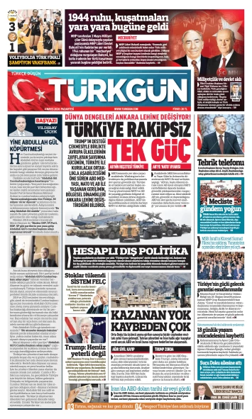 Türkgün Gazetesi 4 Mayıs 2026