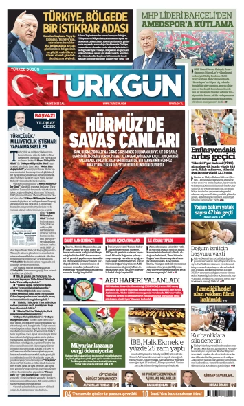 Türkgün Gazetesi 5 Mayıs 2026