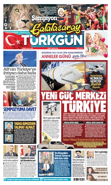 Türkgün Gazetesi 10 Mayıs 2026