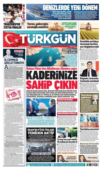 Türkgün Gazetesi 14 Mayıs 2026