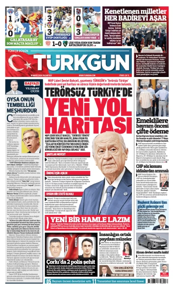 Türkgün Gazetesi 18 Mayıs 2026