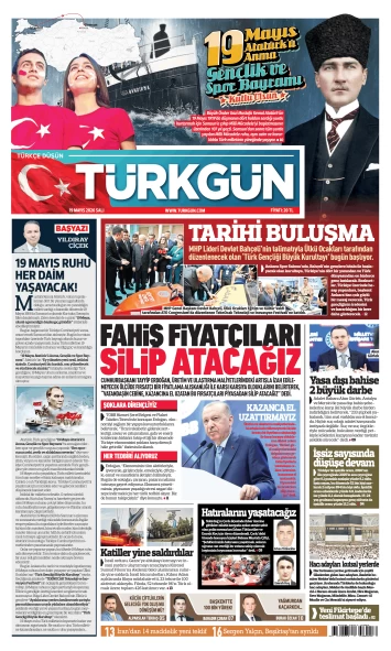 Türkgün Gazetesi 19 Mayıs 2026