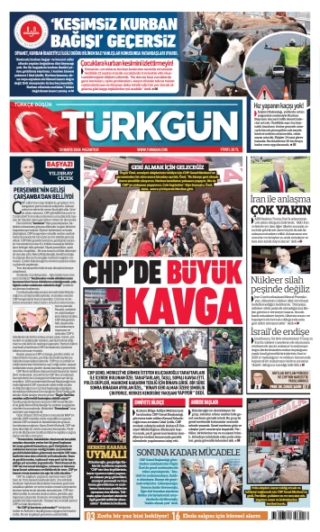 Türkgün Gazetesi 25 Mayıs 2026