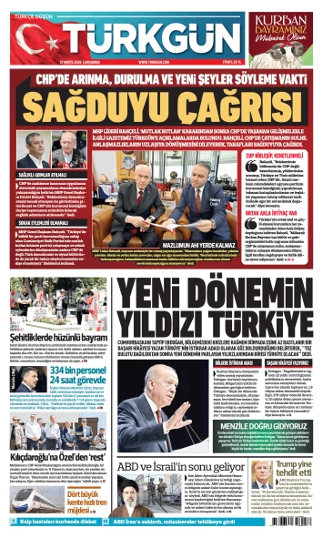 Türkgün Gazetesi 27 Mayıs 2026