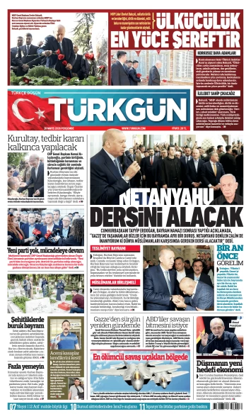 Türkgün Gazetesi 28 Mayıs 2026