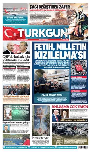 Türkgün Gazetesi 30 Mayıs 2026