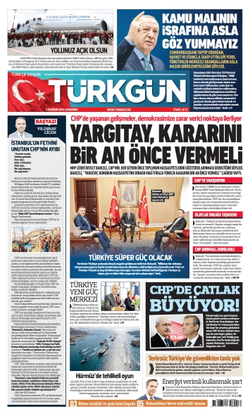 Türkgün Gazetesi 3 Haziran 2026