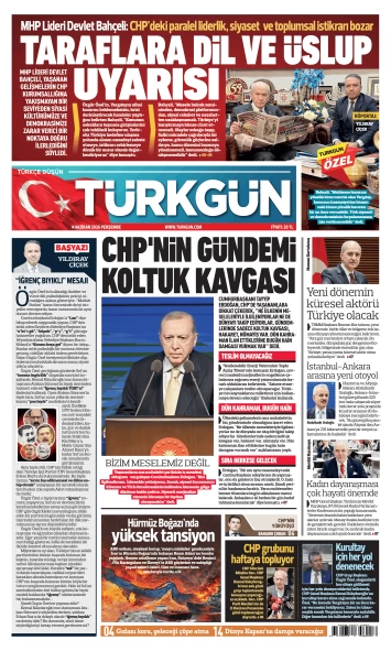 Türkgün Gazetesi 4 Haziran 2026