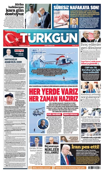 Türkgün Gazetesi 5 Haziran 2026