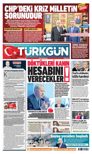 Türkgün Gazetesi 12 Haziran 2026