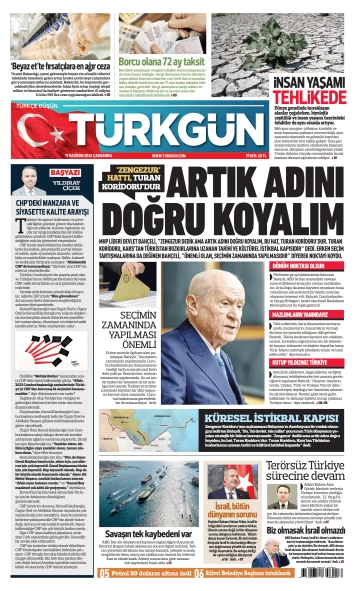 Türkgün Gazetesi 17 Haziran 2026
