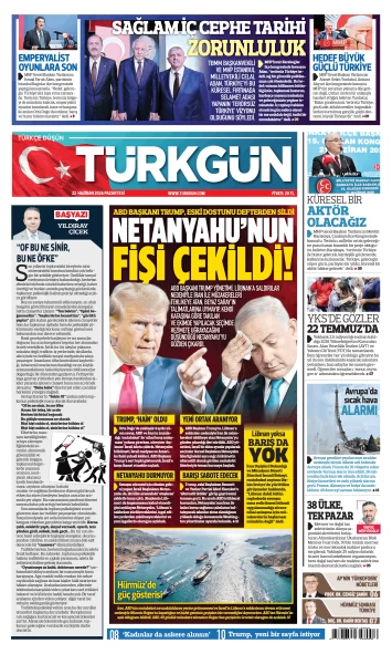 Türkgün Gazetesi 22 Haziran 2026