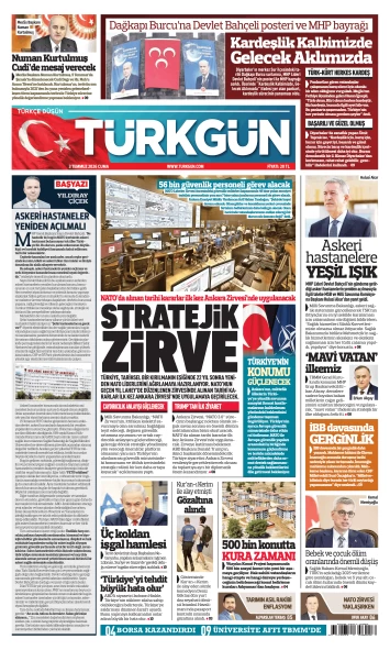 Türkgün Gazetesi 3 Temmuz 2026