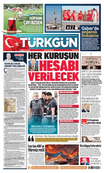 Türkgün Gazetesi 17 Temmuz 2026