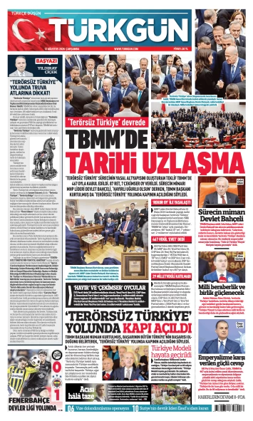 Türkgün Gazetesi 12 Ağustos 2026