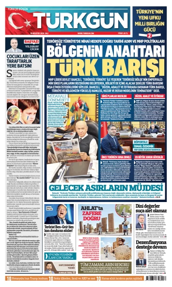 Türkgün Gazetesi 18 Ağustos 2026