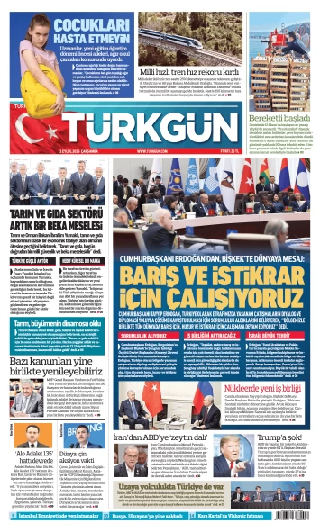 Türkgün Gazetesi 2 Eylül 2026