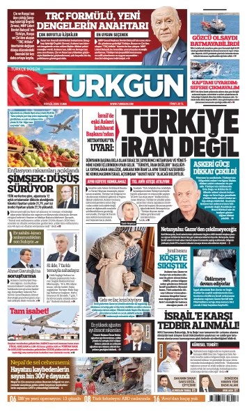 Türkgün Gazetesi 4 Eylül 2026