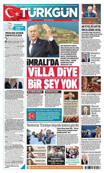 Türkgün Gazetesi 17 Eylül 2026