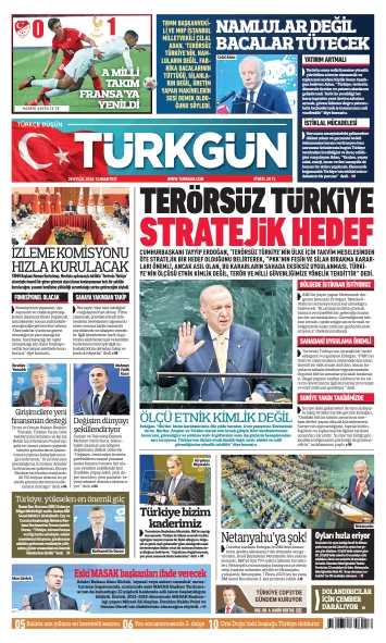 Türkgün Gazetesi 26 Eylül 2026