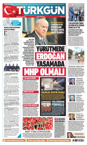 Türkgün Gazetesi 7 Ekim 2026