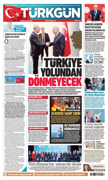 Türkgün Gazetesi 14 Ekim 2026