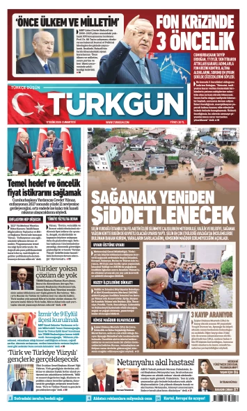Türkgün Gazetesi 17 Ekim 2026