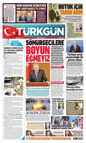 Türkgün Gazetesi 20 Ekim 2026