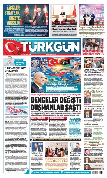 Türkgün Gazetesi 23 Ekim 2026