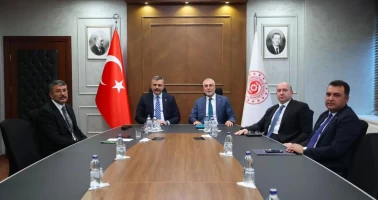 Bakan Işıkhan, İçişleri Bakanı Çiftçi ile bir araya geldi