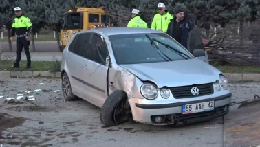 Amasya'da feci kaza: 3 yaralı