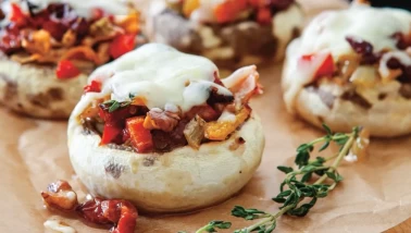 Sebzeli mantar dolması tarifi