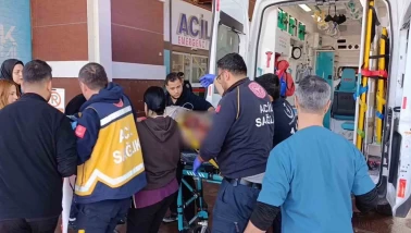 Adıyaman yolunda korkutan kaza! Tekeri çıkan otomobil takla attı