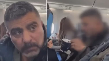 Uçakta sigara içip paylaşan fenomene kara liste şoku